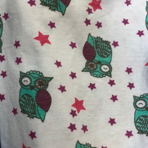 Women’s Cotton Screen Print Short Sleeve Two Piece Set - Picture 4 of 5